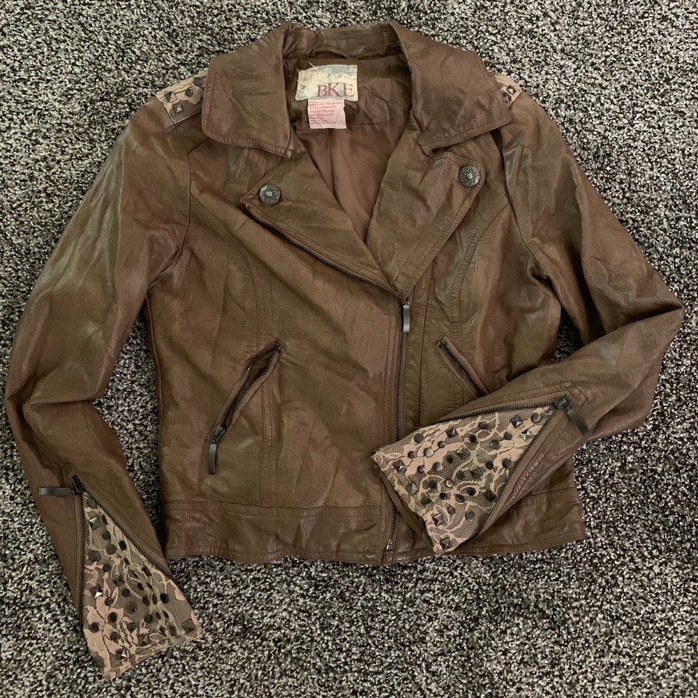 Buckle BKE Faux Leather Jacket